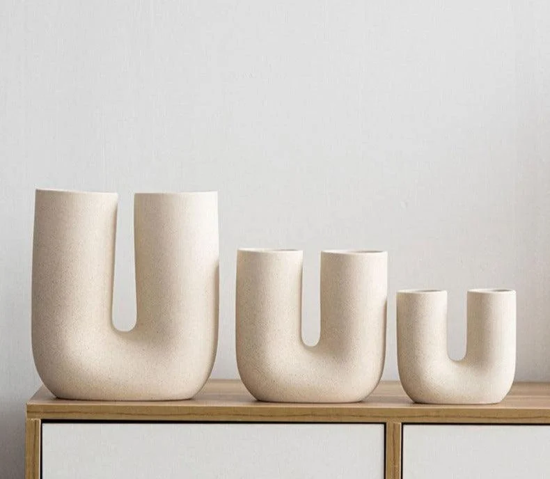 Nordic_Ceramic_Hollow_U_Shaped_Vase_-_-4352317 Nordic Ceramic Hollow U Shaped Vase -