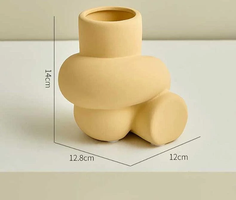 Nordic_Ceramic_Knot_Pastel_Vase_-_-4352387 Nordic Ceramic Knot Pastel Vase -