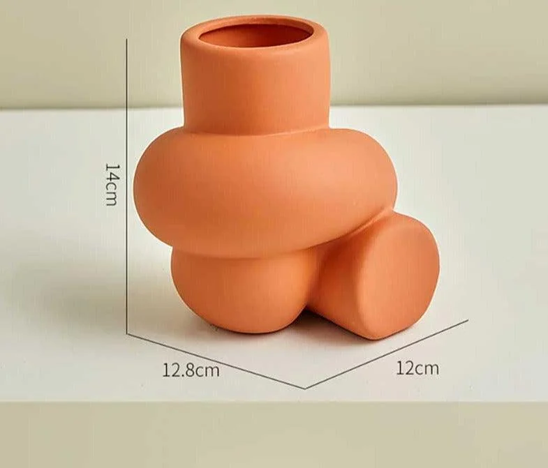 Nordic_Ceramic_Knot_Pastel_Vase_-_-4352390 Nordic Ceramic Knot Pastel Vase -