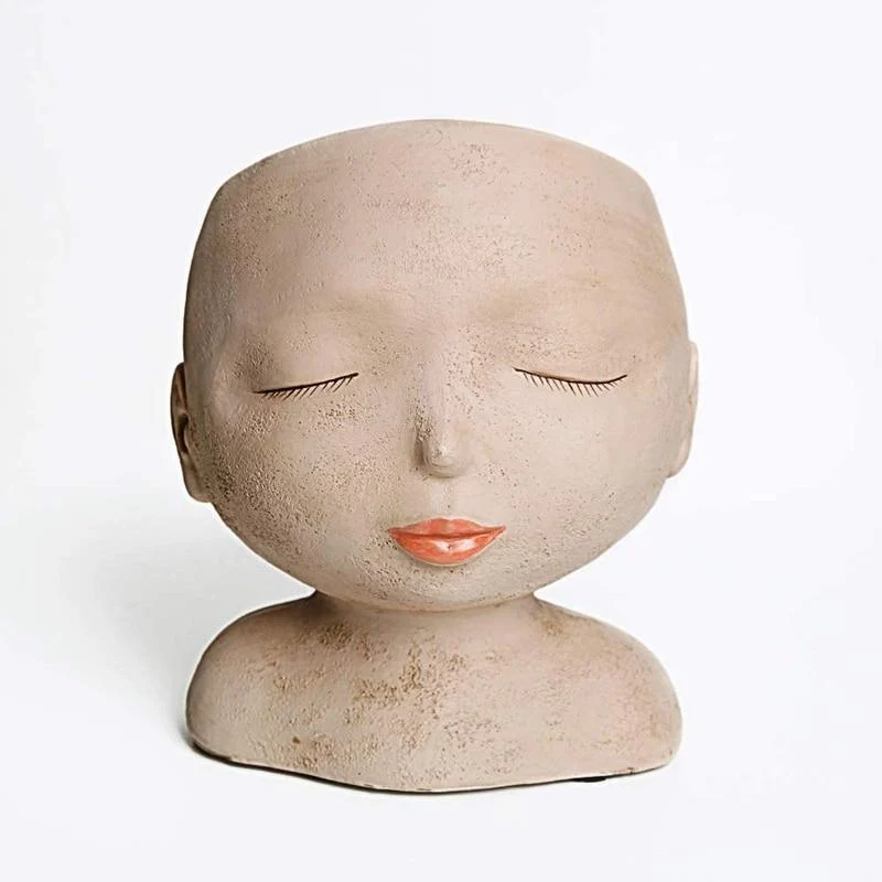 Nordic_Closed_Eyes_Flower_Pot_-_-4352634 Nordic Closed Eyes Flower Pot -