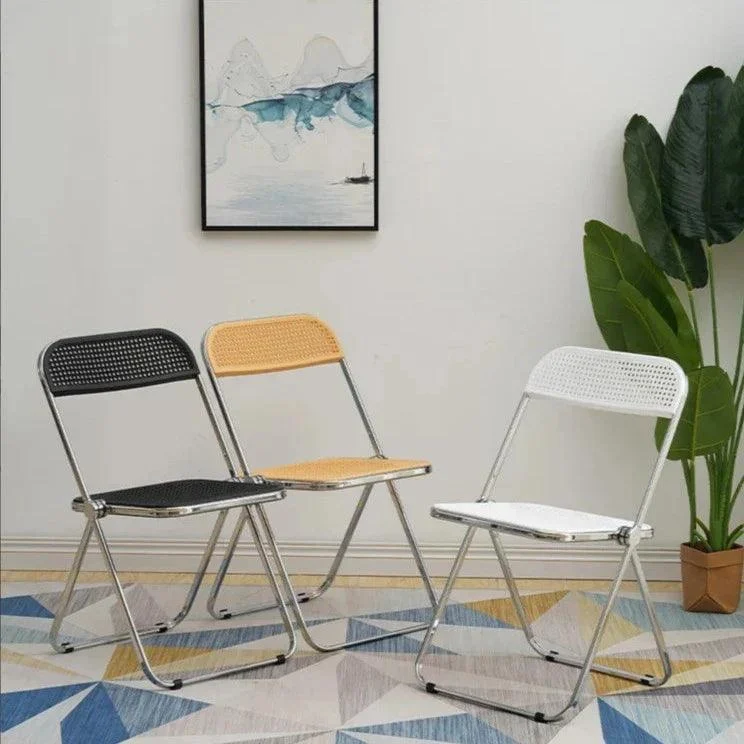 Nordic Designed Foldable Mesh Metal Chair -