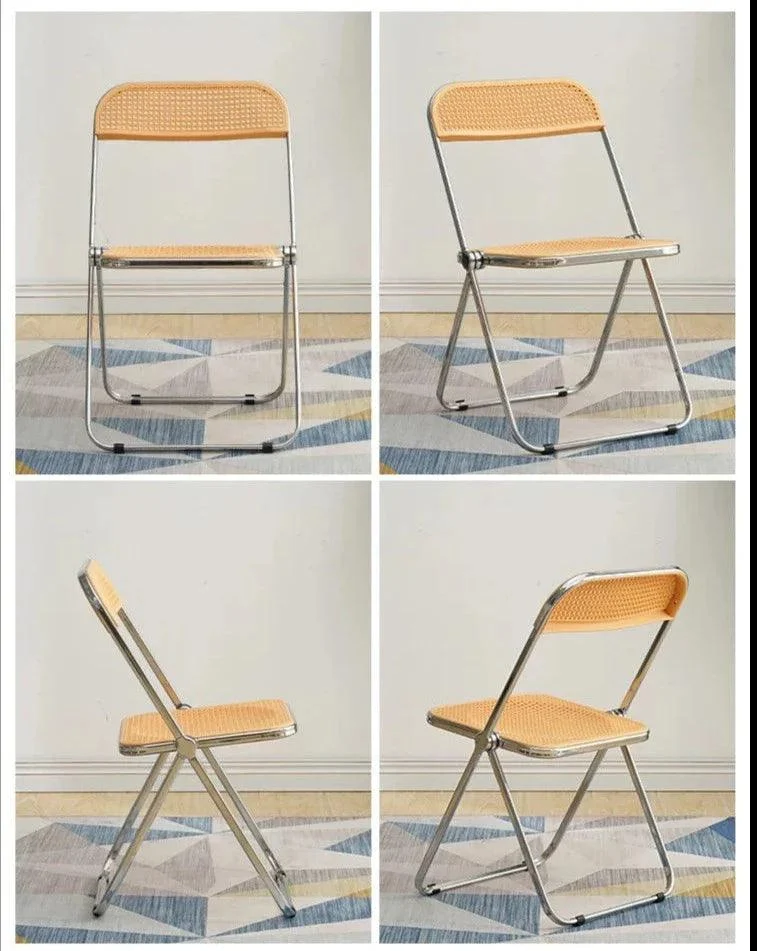 Nordic_Designed_Foldable_Mesh_Metal_Chair_-_-4353040 Nordic Designed Foldable Mesh Metal Chair -
