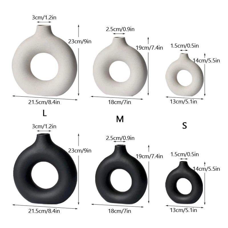 Nordic_Donut_Vase_-_-4353278 Nordic Donut Vase -