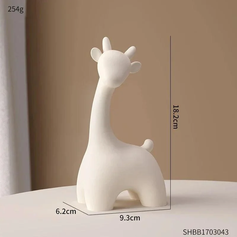Nordic Exquisite Deer Statue -
