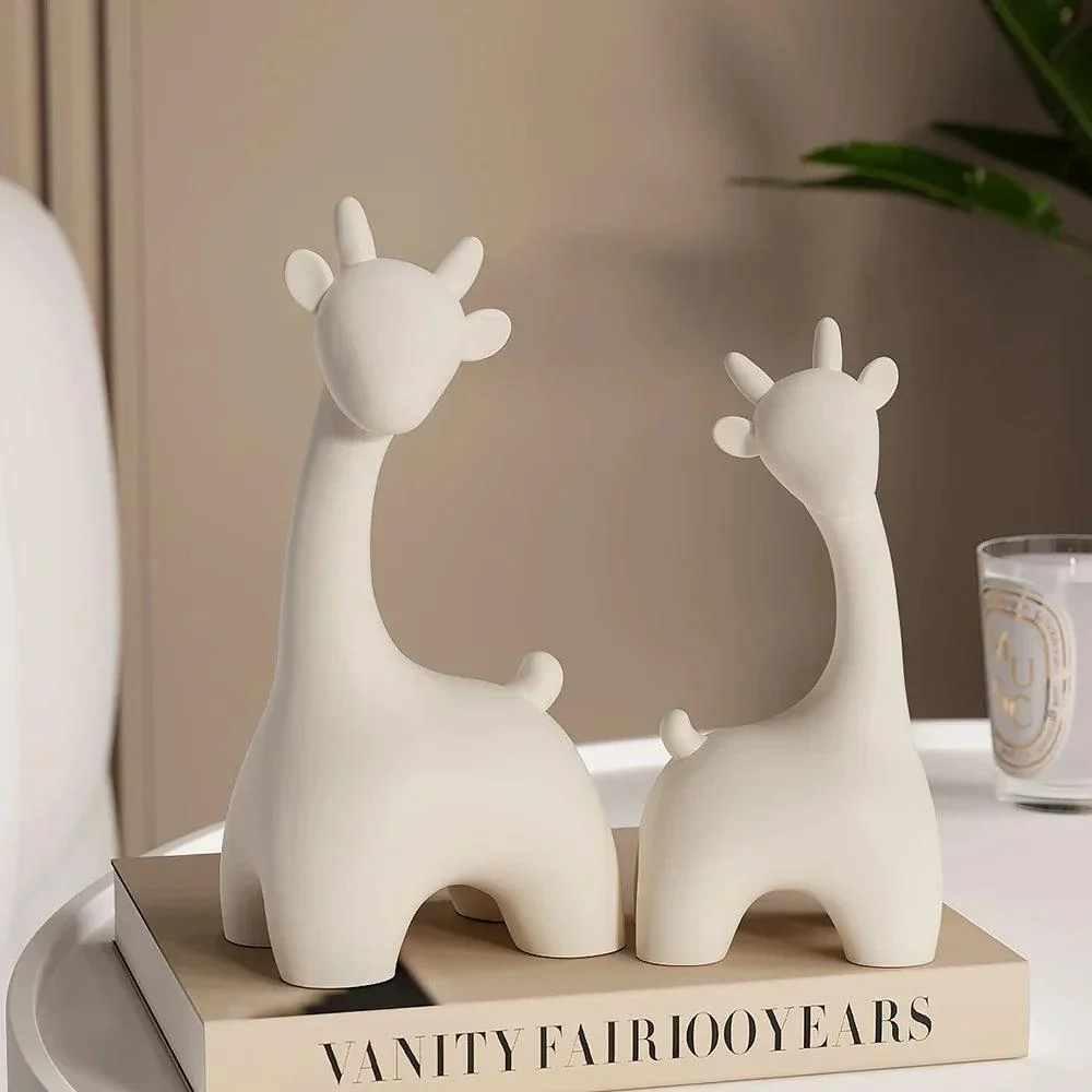 Nordic Exquisite Deer Statue -
