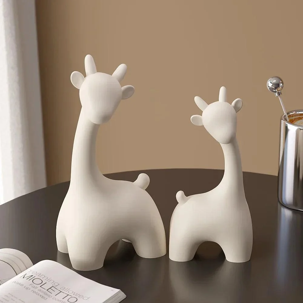 Nordic Exquisite Deer Statue -