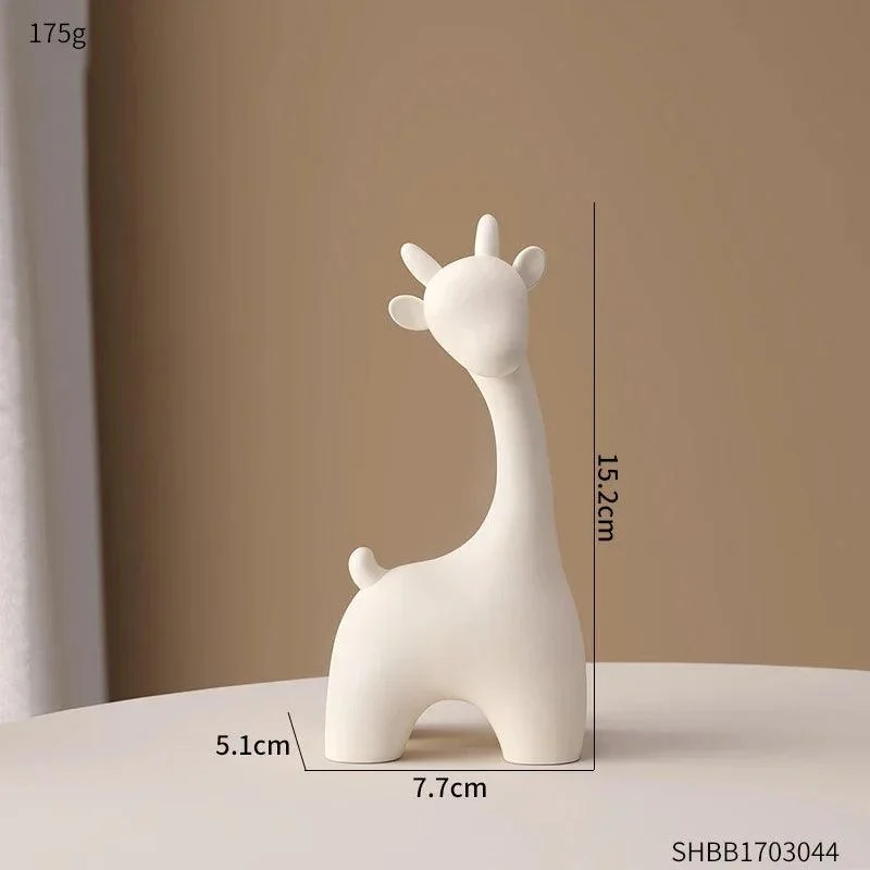Nordic Exquisite Deer Statue -