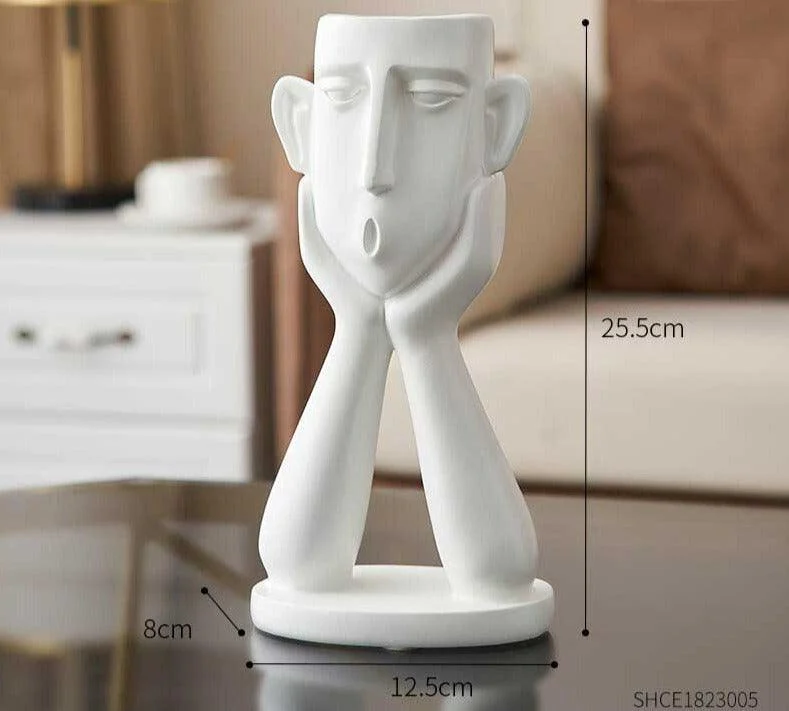 Nordic_Family_Hands_On_Face_Vase_-_-4353422 Nordic Family Hands On Face Vase -