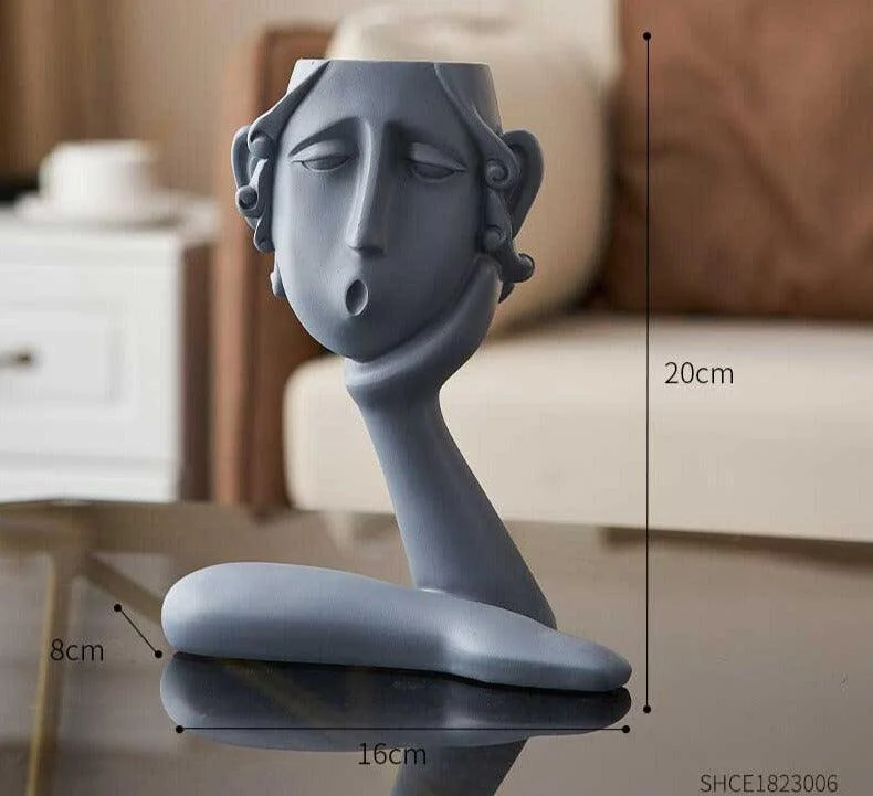 Nordic_Family_Hands_On_Face_Vase_-_-4353425 Nordic Family Hands On Face Vase -