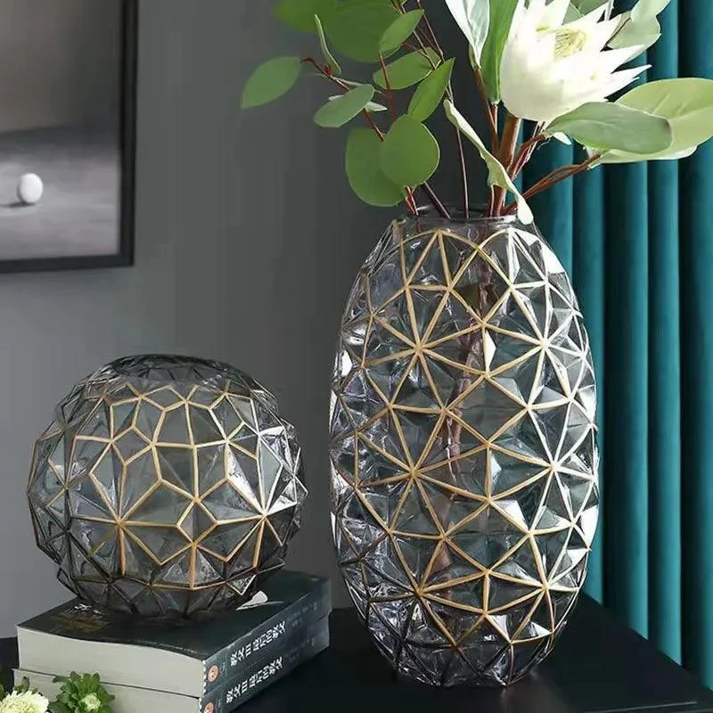 Nordic_Geometric_Glass_Vase_-_-4353654 Nordic Geometric Glass Vase -