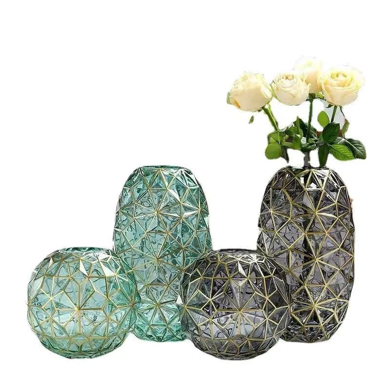 Nordic_Geometric_Glass_Vase_-_-4353664 Nordic Geometric Glass Vase -