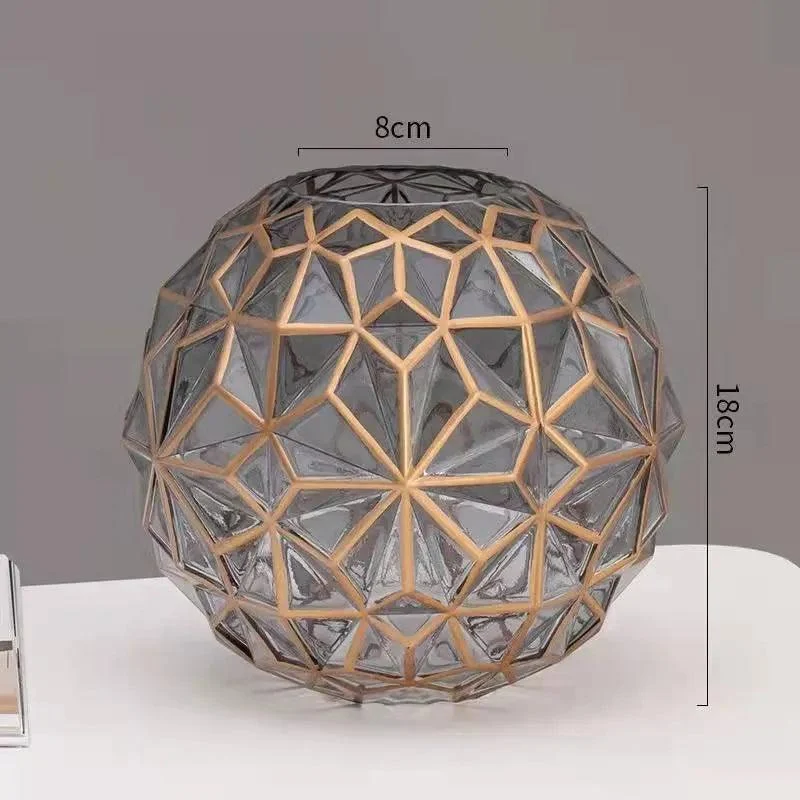 Nordic_Geometric_Glass_Vase_-_-4353667 Nordic Geometric Glass Vase -
