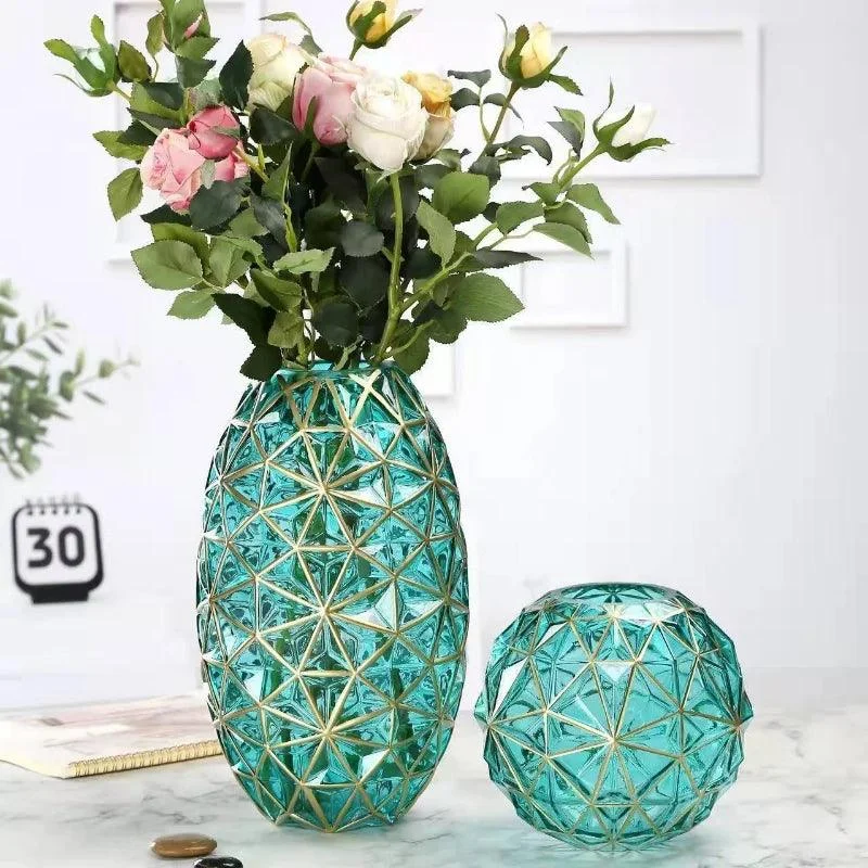 Nordic_Geometric_Glass_Vase_-_-4353674 Nordic Geometric Glass Vase -