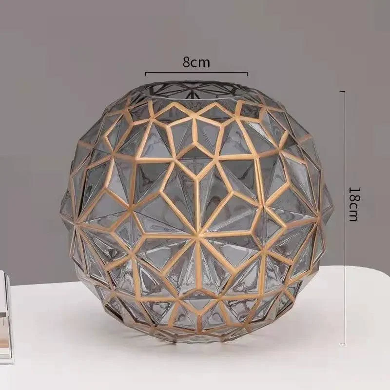 Nordic_Geometric_Glass_Vase_-_-4353680 Nordic Geometric Glass Vase -