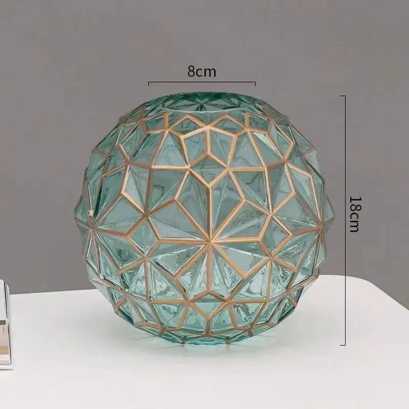 Nordic_Geometric_Glass_Vase_-_-4353686 Nordic Geometric Glass Vase -