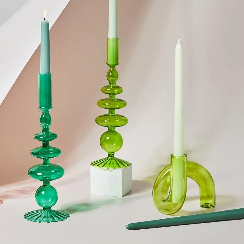 Nordic_Glass_Candle_Holders_-_-4353897 Nordic Glass Candle Holders -