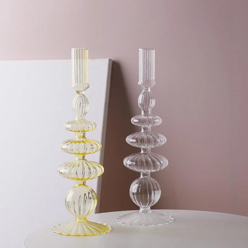 Nordic_Glass_Candle_Holders_-_-4353900 Nordic Glass Candle Holders -