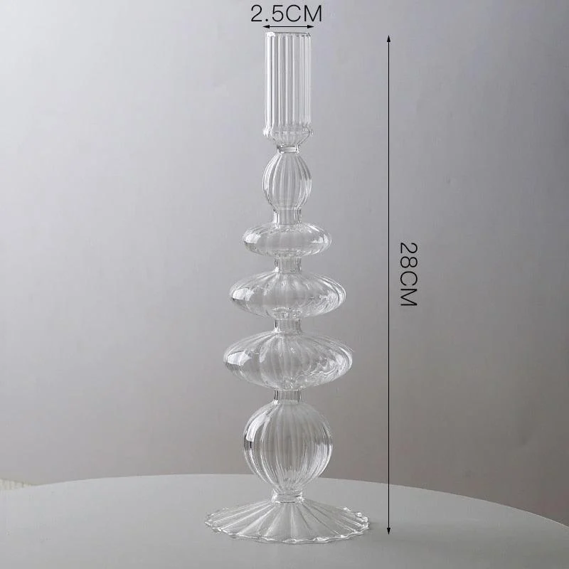 Nordic_Glass_Candle_Holders_-_-4353955 Nordic Glass Candle Holders -