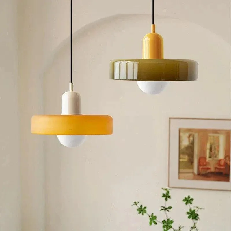 Nordic Glass Round Pendant Ceiling Lamp -