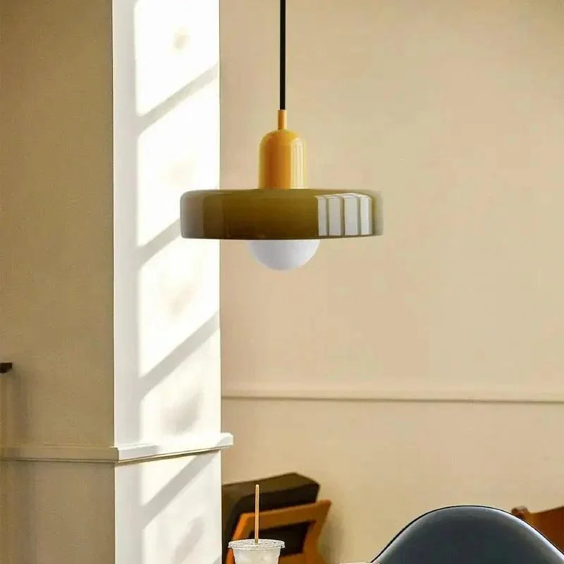 Nordic Glass Round Pendant Ceiling Lamp -