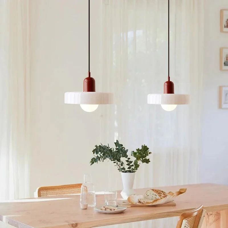 Nordic Glass Round Pendant Ceiling Lamp -