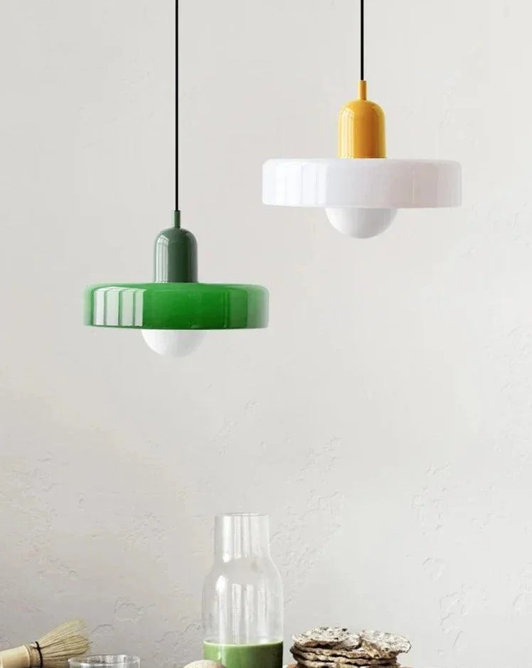 Nordic Glass Round Pendant Ceiling Lamp -