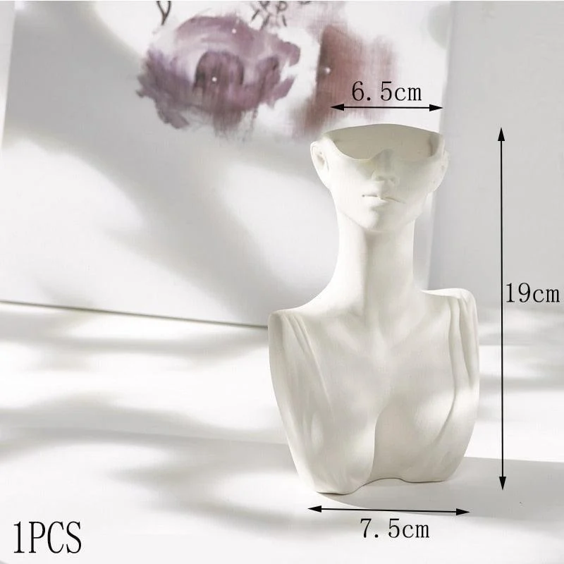 Nordic_Head_Flower_Vase_-_-4354630 Nordic Head Flower Vase -