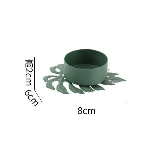 Nordic Leaf Candle Holders -