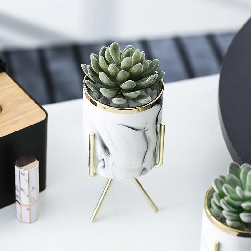 Nordic_Marble_Plant_Pot_-_-4355306 Nordic Marble Plant Pot -
