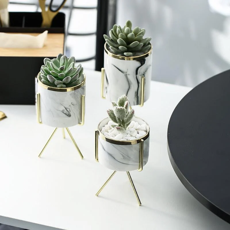 Nordic_Marble_Plant_Pot_-_-4355309 Nordic Marble Plant Pot -