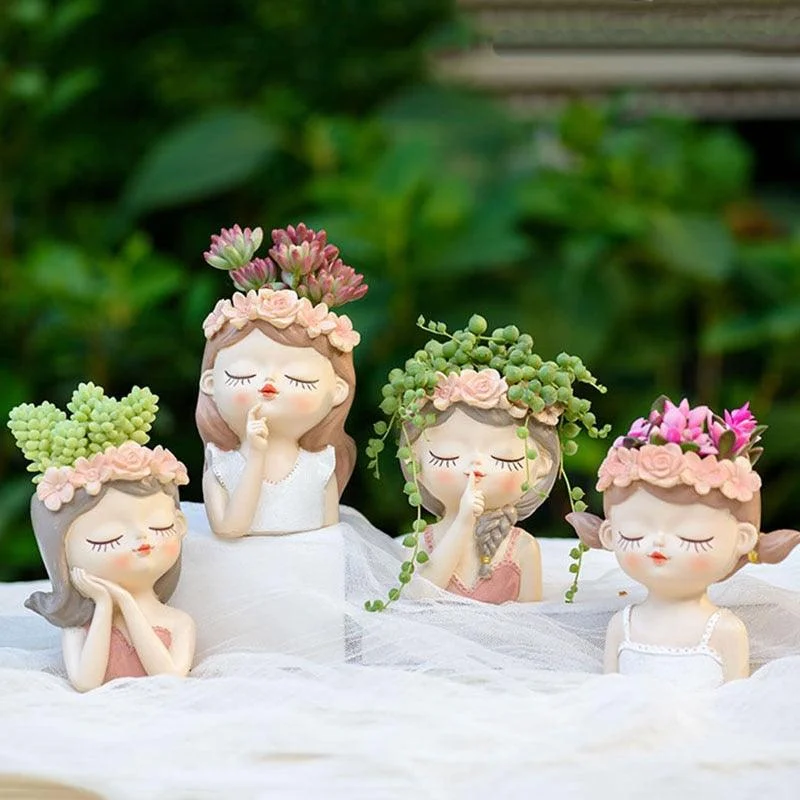 Nordic Portrait Planter -