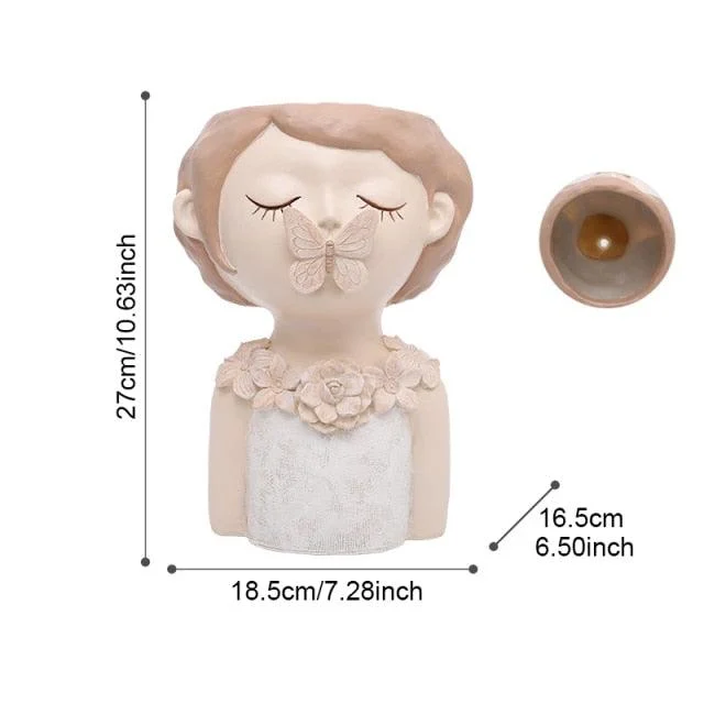 Nordic Portrait Planter -
