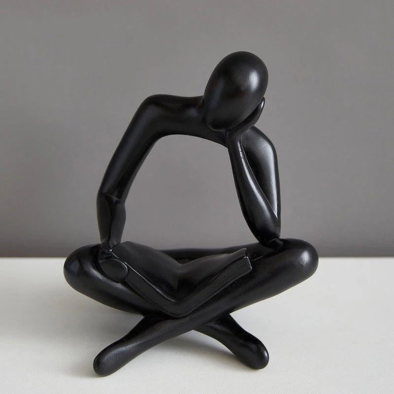Nordic Reader Statue -
