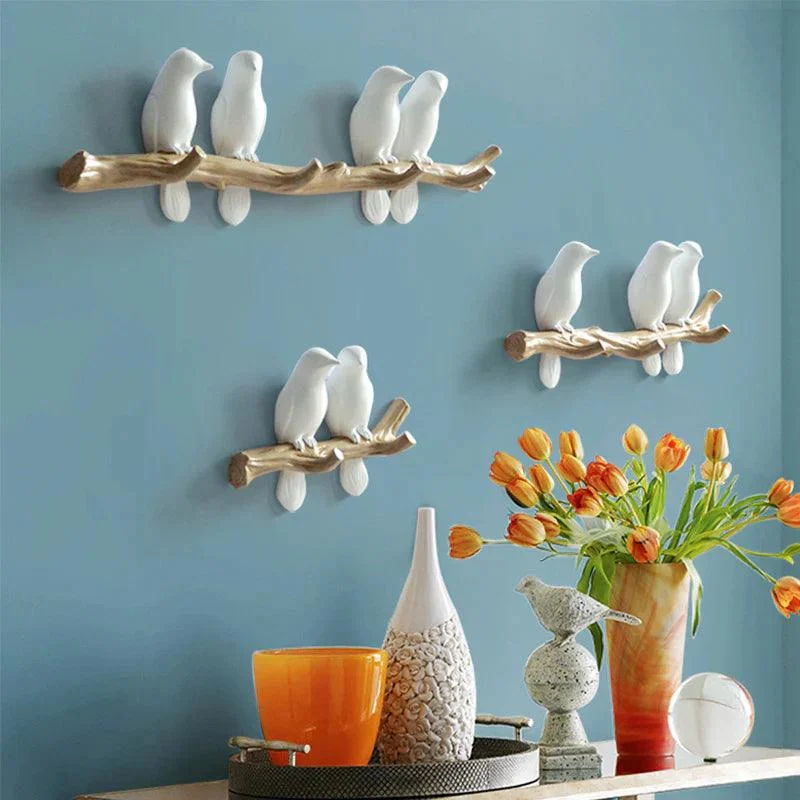 Nordic_Resin_Bird_Wall_Hanger_-_-4356315 Nordic Resin Bird Wall Hanger -