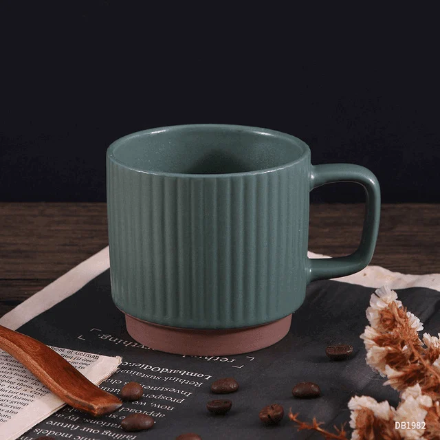 Nordic Retro Ceramic Mug -