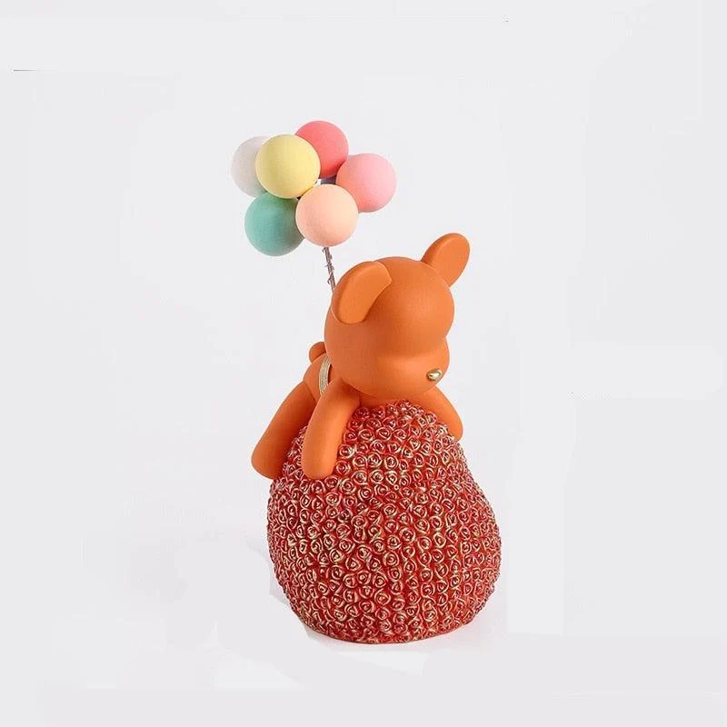 Nordic_Rose_Bear_Figurine_-_-4356418 Nordic Rose Bear Figurine -