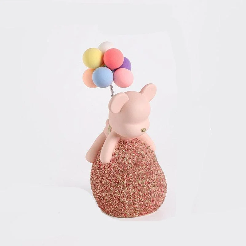 Nordic_Rose_Bear_Figurine_-_-4356422 Nordic Rose Bear Figurine -