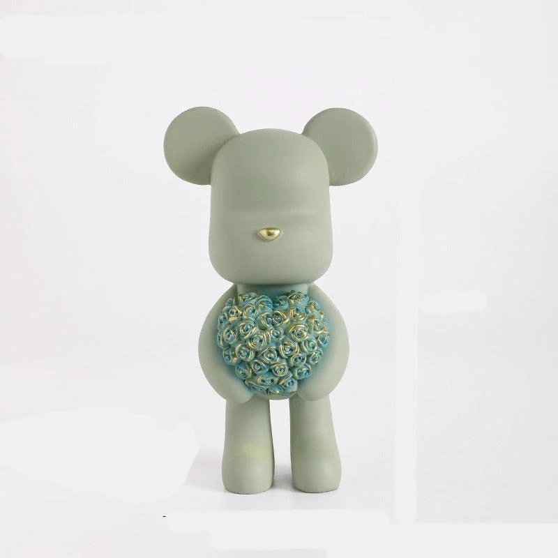 Nordic_Rose_Bear_Figurine_-_-4356425 Nordic Rose Bear Figurine -