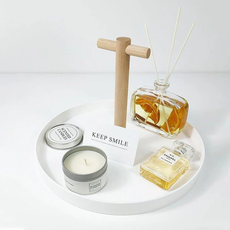 Nordic Simple Round Storage Tray -