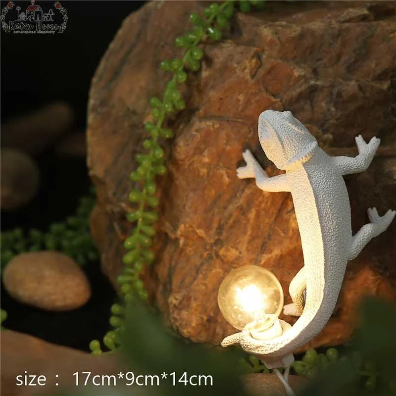 Nordic_White_Lizard_Chameleon_Lamp_Night_Light_-_-4357326 Nordic White Lizard Chameleon Lamp Night Light -