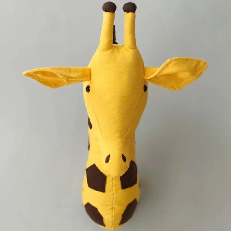 Nursery_Safari_Animal_Head_Wall_Mount_Stuffed_Toys_-_-4357925 Nursery Safari Animal Head Wall Mount Stuffed Toys -