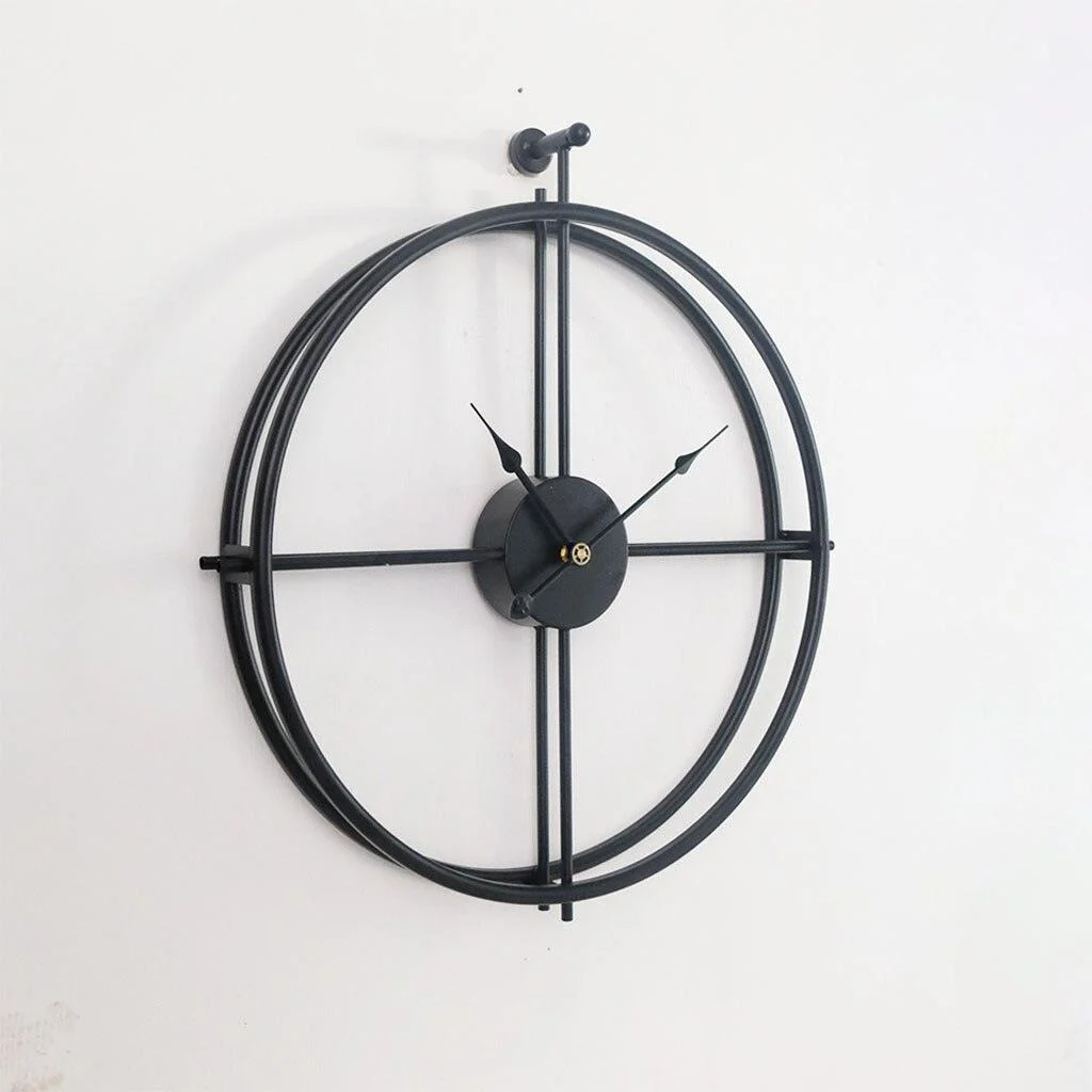 Nxpu50cm-Wall-Clock-Retro-Metal-Wall-Clocks-Iron-Round-Large-Outdoor-Garden-Home-Office-Living-Room Nxpu50cm Wall Clock Retro Metal Wall Clocks Iron Round Large Outdoor Garden Home Office Living Room