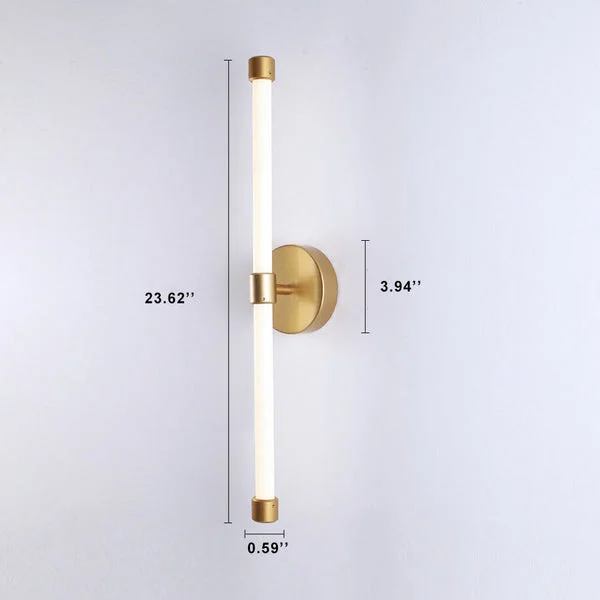Moderne minimalistische LED-wandlamp met 1 licht