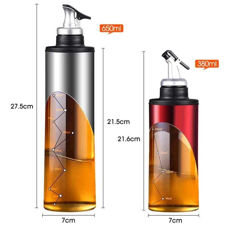 Oil Bottle Cooking Seasoning Sauce Bottle Glass Storage Bottles For Oil And Vinegar Creative Oil Dispenser 5f30fc7c B7e1 4eb7 A3a5 E9c22f132e4e
