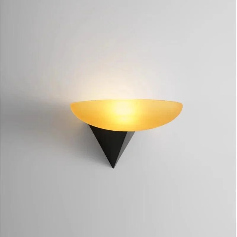 Oranje-Witte-Lampenkap-Led-Wandlampen-Met-G9-Gloeilamp-Beroom-Led-Wandlampen-Wandlamp-Voor-Woonkamer-Gangpad Oranje Witte Lampenkap Led Wandlampen Met G9 Gloeilamp Beroom Led Wandlampen Wandlamp Voor Woonkamer Gangpad
