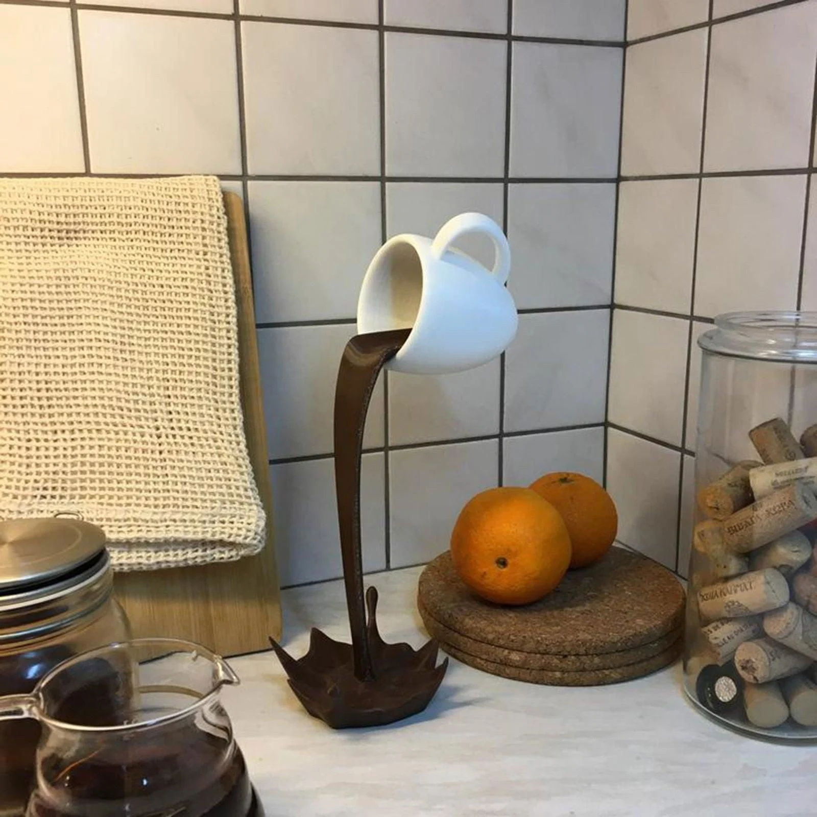 Original_Floating_Spilling_Coffee_Cup_Sculpture_-_-4358815 Original Floating Spilling Coffee Cup Sculpture -