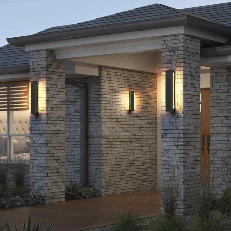 ZenithGlow - Modern outdoor wall light - ISTANBULLU LTD