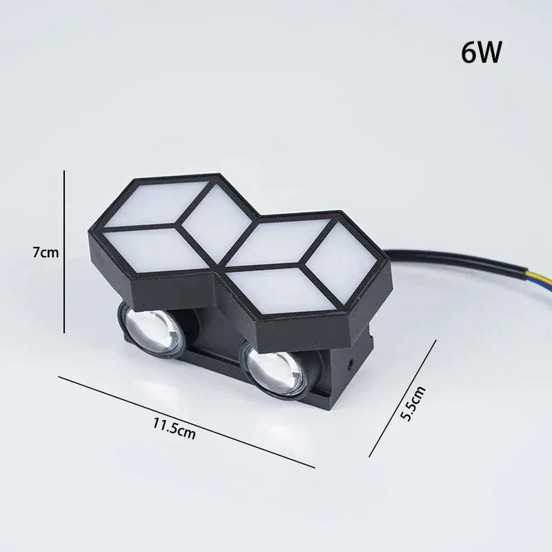 Outdoor-Waterdichte-Wandlampen-Moderne-Led-Wandlamp-Indoor-Outdoor-Decoratieve-Wandlamp-Garage-Waterdichte-Wandverlichting-Armatuur RainProof - Outdoor Waterproof Wall Lights - ISTANBULLU LTD