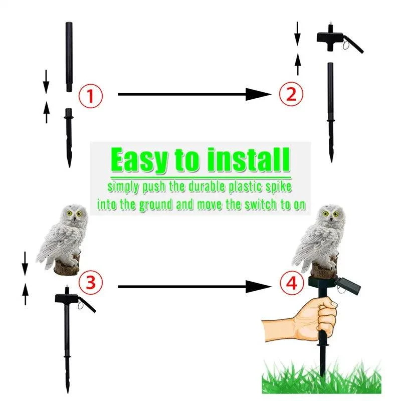 OwlSolarLedStakeLights-10 Owlsolarledstakelights 10