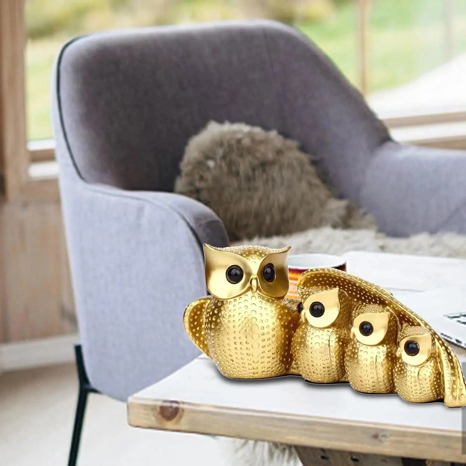 Owl_Family_Figurine_Set_-_-4359283 Owl Family Figurine Set -